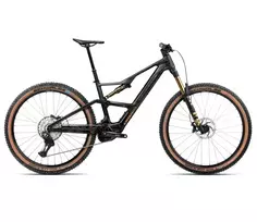 Orbea RISE SL M10 420Wh / Cosmic Carbon View - Golden Sand (Gloss) / Elektrinis kalnų dviratis (S)
