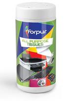 Drėgnos servetėlės biuro technikai Forpus. 100vnt, dėžutėje