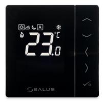 VS35B 230V digital thermostat, black VS35B