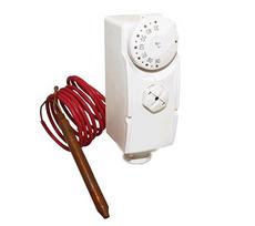 AT10F surface mounted mechanical thermostat for under-floor manifold with remote sensor AT10F