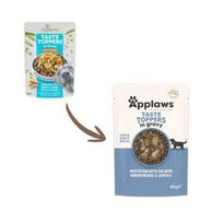 Applaws Taste Toppers sauso pašaro pagardas su balta žuvimi, lašiša ir daržovėmis šunims, 85 g