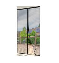 Wzlxcxxy magnetinis durų tinklelis nuo vabzdžių 60×180 cm, juodas