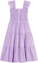 Elegantiška vasaros suknelė mergaitėms Rolanko violetinė 150 cm (10-11 m.), 10/11 m.