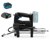 Akumuliatorinis tepimo pistoletas automobiliams ir technikai 690 bar 18V 420 ml su 4Ah baterija ir įkrovikliu HT2E270 Hogert