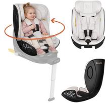 Automobilinė kėdutė i-Size 40-105 cm (0–4 m.) – RWF/FWF, SIP, bambuko audinys Lionelo Moxie Next Beige Sand