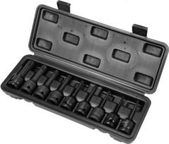 Smūginių antgalių rinkinys Torx, T20-T70, 1/2″, ilgi, YATO