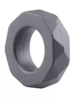 Deluxe Silicone Cock Ring Black