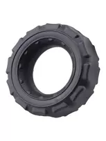 Tire Silicone Cock Ring Black
