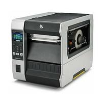 Drukarka etykiet Zebra ZT620, 6'', 203 dpi,  Serial, USB, Gigabit Ethernet, BT 4.0, USB Host, Tear, RFID UHF Encoder:Global (ROW), Color, ZPL | ZT62062-T0E01C0Z | 8596375178410