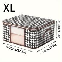 Drabužių saugojimo maišas su houndstooth raštu, XL