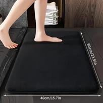 Labai sugeriantis vonios kilimėlis, Juoda