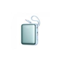Atsarginis maitinimo šaltinis ("Power Bank") Joyroom išorinė baterija JR-PBF27 22.5W 10000mAh su dviem integruotais laidais mėlyna