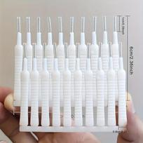 Mini valymo šepetėlių rinkinys, 20vnt-2 lakštai