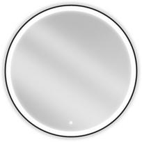 Vonios veidrodis Mexen Esso Black su LED apšvietimu ir apsauga nuo rasojimo, 90 cm