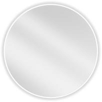 Vonios veidrodis Mexen Loft Round, 80 cm, baltas