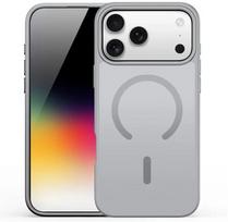 „Dux Ducis Apple iPhone 17 Pro Max“ YIND PC+TPU dėklas su „MagSafe“ plėvelėmis, pilkas