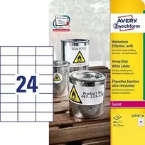 Avery Zweckform ZF L4718- 20 ALYVUOGIŲ MUITAI 70X37 MM, 20 Lapai