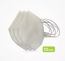 Hefajstos Vienkartinė veido kaukė 10 vnt.