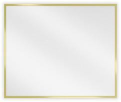 Vonios veidrodis Mexen Loft, 60 x 50 cm, Gold