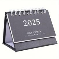 Mini stalo kalendorius 2025,  Juoda