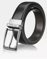 Vyriškas odinis diržas Pierre Cardin FWJX5, juodas