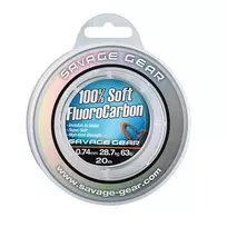 Savage Gear Fluorokarbobinis Valas SG Soft 0.74mm 20m 28.7kg