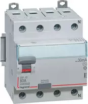 Legrand diferencinis srovės perjungiklis 4P 80A 0.03A AC P304 - 411705