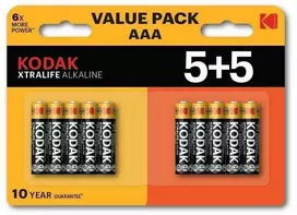 Kodak XTRALIFE Alkaline AAA / 1.5V Baterija (10pcs)