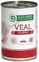 Natures Protection Lovely Hunter NP Puppy Veal 400g konservuotas pašaras šunims su veršiena