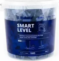 Kubala Plytelių lyginimo spaustukai 1,0 mm, 800 vnt. + 20 litrų kibiras