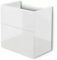 Praustuvo spintelė Deante Prizma, 60x60x38.5 cm, Baltas gloss (STU_6U61)