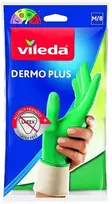 Vileda Dermo Plus ‘M’ Gloves Žalias Cotton, Nitrile