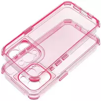 Dėklas Oem Case for iPhone 17 AIR Matrix Clear powder pink