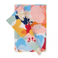 Home4You Stalo takelis NORDIC FLOWER, 43x116 cm