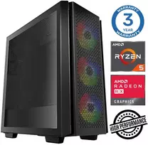 Stacionarus kompiuteris INTOP Ryzen 5 5500 16GB 1TB SSD M.2 NVME+4TB RX580 8GB no-OS (RW71851NS) (Atnaujinta)