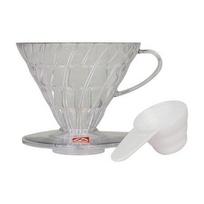 Hario plastikowy Drip V60-02 - Clear