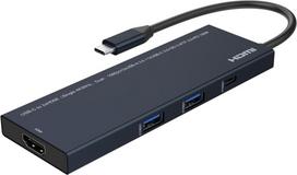 MicroConnect USB-C to HDMI mini dock 2x single 4Ka30Hz dual (USB3.1CCOM18)