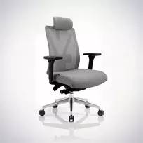 Jan Nowak biuro kėdė JAN NOWAK Ergonomiška biuro kėdė, pilka su tinkleliu VECTOR