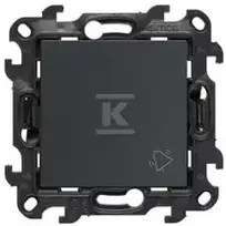 Kontakt-Simon Simon 24 Przycisk dzwonek grafito mat ND1.01/38