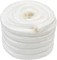 Laivo virvė 4 mm 25 m Balta