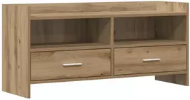 TV staliukas Televizoriaus spintelė 100 x 33 x 47 cm Artisano ąžuolo