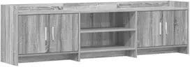 TV staliukas Televizoriaus spintelė 168 x 33 x 47 cm Pilka Sonoma
