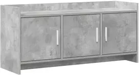 TV staliukas Televizoriaus spintelė 102 x 33 x 47 cm Betono pilka