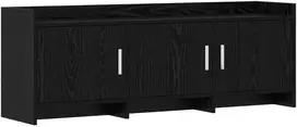 TV staliukas Televizoriaus spintelė 130 x 33 x 47 cm Juodojo ąžuolo