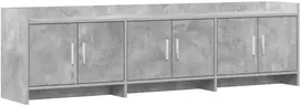 TV staliukas Televizoriaus spintelė 168 x 33 x 47 cm Betono pilka