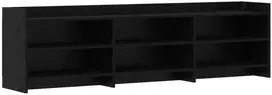TV staliukas Televizoriaus spintelė 168 x 33 x 47 cm Juodojo ąžuolo