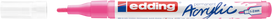 Akrilinis žymeklis edding 5300, neoninės rožinės spalvos