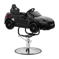 Vaikų kirpyklos kėdė Gabbiano BMW, juoda