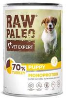 VetExpert Raw Paleo Puppy Monoprotein Turkey 400g