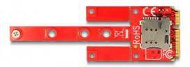 Delock Mini PCIe to M.2 Key B Slot + Micro SIM Slot Converter